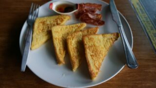 baked bread on plate